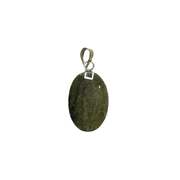 Pendentif en Obsidienne Menthogochol -4| Pendentifs en Minéraux | Dans les yeux de Gaïa