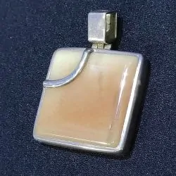 Pendentif Jaspe Serti sur...