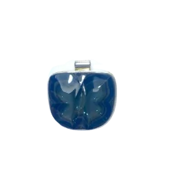 Pendentif Obsidienne Oeil Céleste Serti en Argent 925 -1 | Dans les yeux de Gaïa
