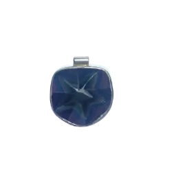 Pendentif Obsidienne Oeil Céleste Serti en Argent 925 -2 | Dans les yeux de Gaïa