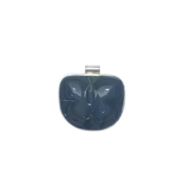 Pendentif Obsidienne Oeil Céleste en Argent 925 -3 | Dans les yeux de Gaïa
