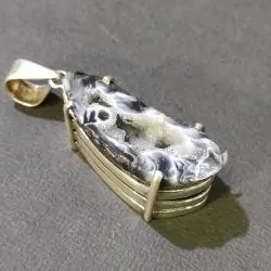 Pendentif en Druse d'Agate...