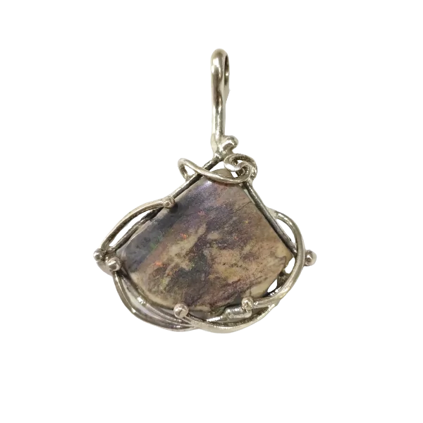 Pendentif en Opale Matrix -2| Pendentifs en Minéraux | Dans les yeux de Gaïa