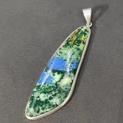 Pendentif Azurite-Malachite...