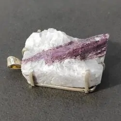Pendentif Rubellite sur...