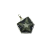 Pendentif Obsidienne Oeil Céleste Serti en Argent 925 -7 | Dans les yeux de Gaïa