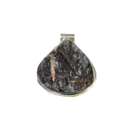 Pendentif en Astrophyllite sur argent 925 -1 | Pendentifs en Minéraux | Dans les yeux de Gaïa