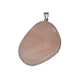 Pendentif en Quartz Rose | Minéraux | Dans les yeux de Gaïa