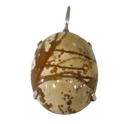 Pendentif en Opale de Madagascar en argent 925 - Photo 1 | Dans les Yeux de Gaia