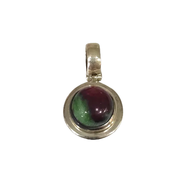 Pendentif en Rubis Zoïsite -1| Pendentifs en Minéraux | Dans les yeux de Gaïa