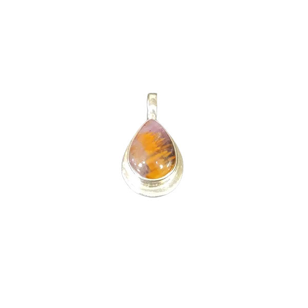 Pendentif Super Seven serti en Argent 925 -1 | Dans les yeux de Gaïa