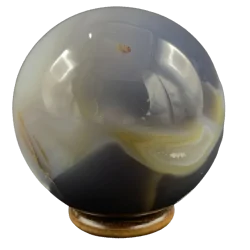Sphère en Agate -2 | Sphères, Oeufs, et Coeurs | Dans les yeux de Gaïa