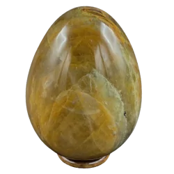 Oeuf en Quartz Hématoïde | Sphères, Oeufs, et Coeurs | Dans les yeux de Gaïa