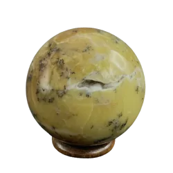Sphère en Agate Dendritique
