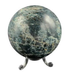 Sphère en Apatite -1| Sphères, Oeufs, et Coeurs | Dans les yeux de Gaïa