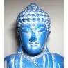 Bouddha en bois peint 2,2kg - Photo 2 | Dans les Yeux de Gaia