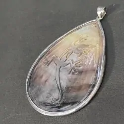 Pendentif Salamandre en...
