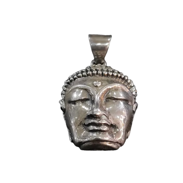 Photo 1 - Pendentif Bouddha en Argent massif | Dans les Yeux de Gaia