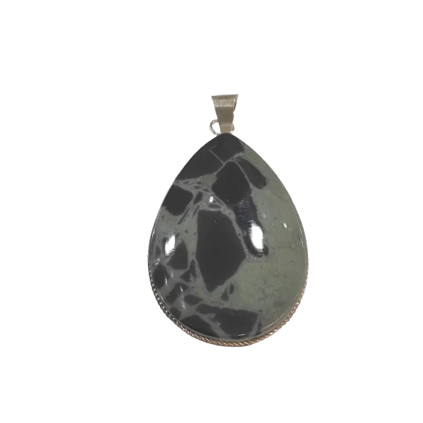 Pendentif Jaspe Kambaba - Photo 1 | Dans les Yeux de Gaia
