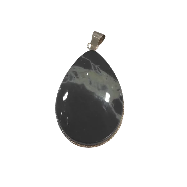 Pendentif Jaspe Kambaba -1 | Pendentifs en Minéraux | Dans les yeux de Gaïa