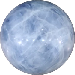 Sphère en Calcite Bleue 4,8kg - Minéraux | Dans les yeux de Gaïa