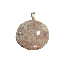 Pendentif Jaspe -1 | Pendentifs en Minéraux | Dans les yeux de Gaïa