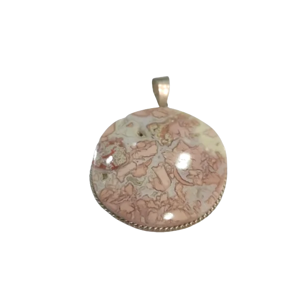Pendentif Jaspe -1 | Pendentifs en Minéraux | Dans les yeux de Gaïa