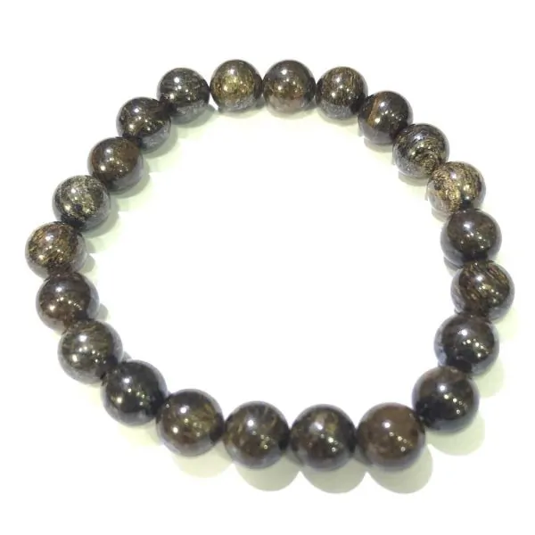 Bracelet Bronzite 8mm | Bracelets en Pierres | Dans les yeux de Gaïa