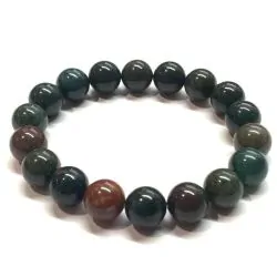 Bracelet en Héliotrope -10mm