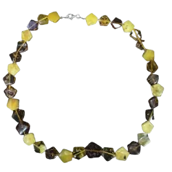 Collier en Ambre Véritable -1| Colliers en Minéraux | Dans les yeux de Gaïa