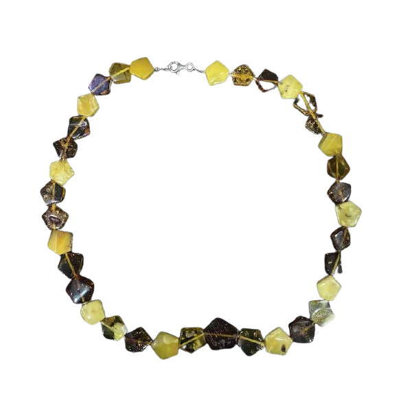 Collier en Ambre Véritable -1| Colliers en Minéraux | Dans les yeux de Gaïa