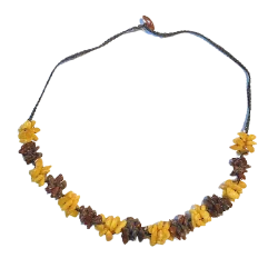 Collier en Ambre Véritable -4 | Colliers en Minéraux | Dans les yeux de Gaïa