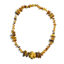 Collier en Ambre Véritable -2| Colliers en Minéraux | Dans les yeux de Gaïa