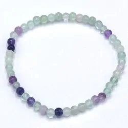 Bracelet Fluorite 4mm