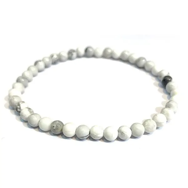 Bracelet en Howlite, photo 1 | Dans les Yeux de Gaia