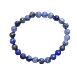 Bracelet Sodalite 8mm Taille Homme -1 | Dans les yeux de Gaïa