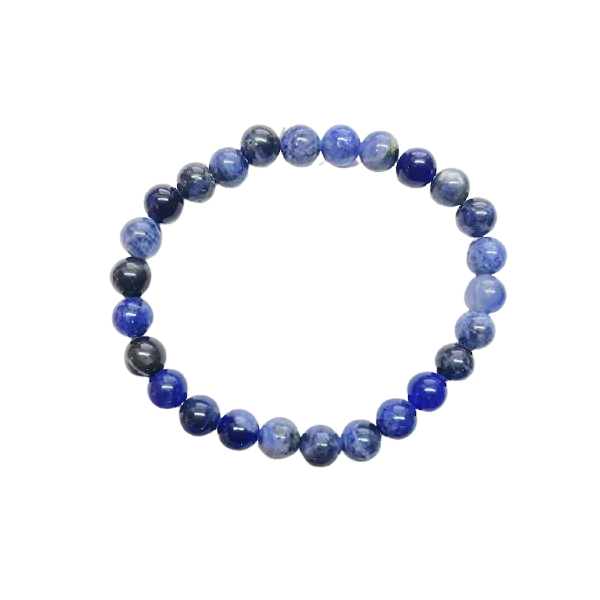 Bracelet Sodalite 8mm Taille Homme -1 | Dans les yeux de Gaïa