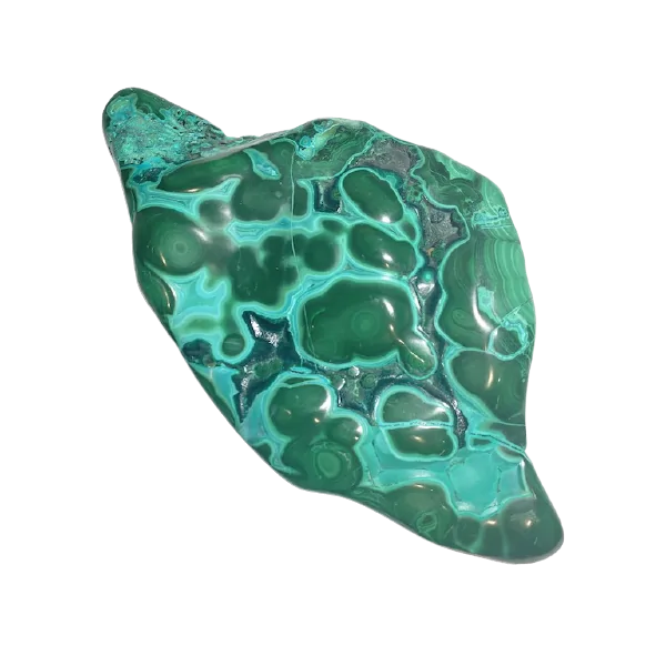 Forme Libre en Malachite - Chrysocolle -3 - Minéraux | Dans les yeux de Gaïa