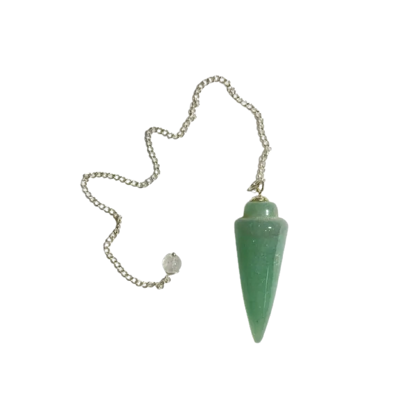 Pendule Cône en Aventurine - Radiesthésie |Dans les Yeux de Gaïa