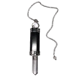 Pendule Tube Noir à Pointe - Radiesthésie |Dans les Yeux de Gaïa
