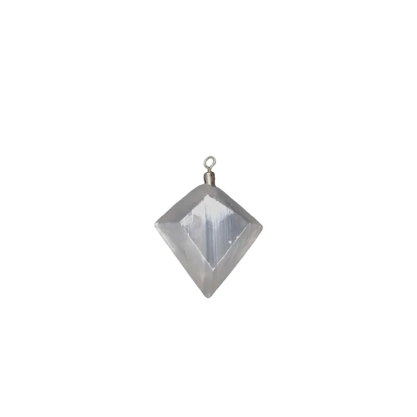 Pendentif en Sélénite | Pendentifs en Minéraux | Dans les yeux de Gaïa