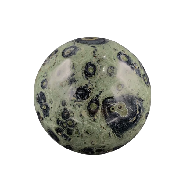 Sphère en Jaspe Orbiculaire | Sphères, Oeufs, et Coeurs | Dans les yeux de Gaïa