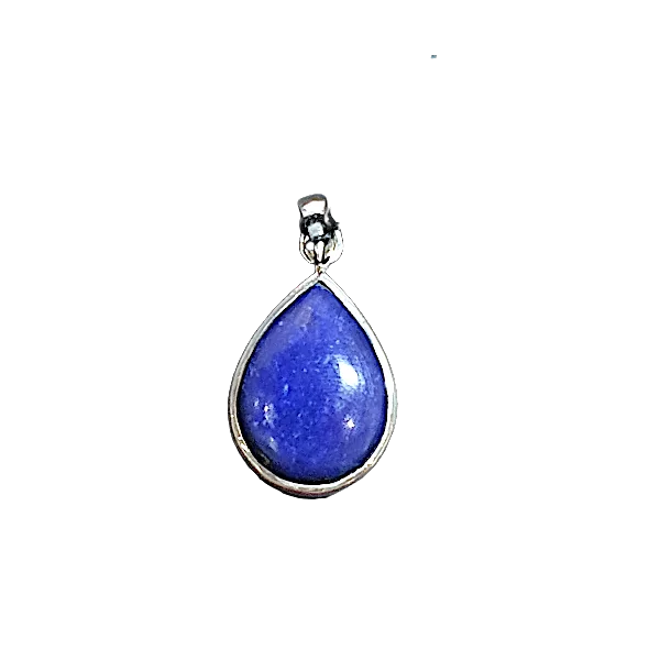 Pendentif en Lapis Lazuli sur Argent 925 | Dans les Yeux de Gaïa