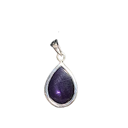 Pendentif Améthyste Argent...