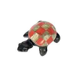 Tortue en Obsidienne et...