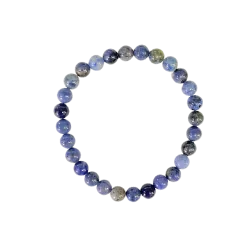 Bracelet en Dumortiérite 6mm | Bracelets en Pierres | Dans les yeux de Gaïa
