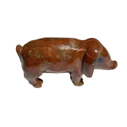 Cochon en Stéatite -2 | Sculptures, Statues, Figurines | Dans les yeux de Gaïa