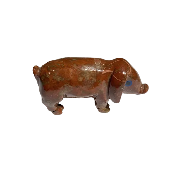 Cochon en Stéatite -2 | Sculptures, Statues, Figurines | Dans les yeux de Gaïa