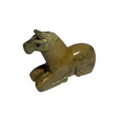 Cheval en Stéatite -1| Sculptures, Statues, Figurines | Dans les yeux de Gaïa