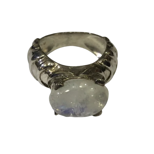 Bague en Pierre de Lune | Emporium | Dans les yeux de Gaïa